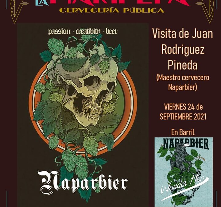 NAPARBIER en La Maripepa. Viernes 24 septiembre 21