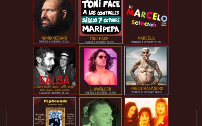 Programacion Pinchadiscos Octubre 2023