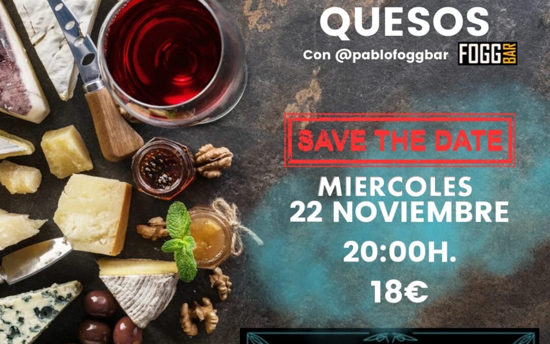 Cata de CERVEZAS y QUESOS. Con Pablo Fogg. Miercoles 22 Noviembre 23