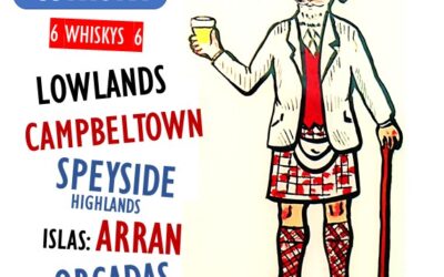 Cata de whiskeys de Escocia. Viernes 14 y sabado 15 de Noviembre