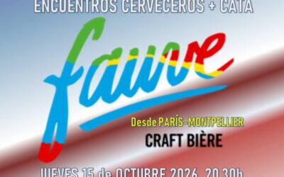 Fauve (París-Montpellier) Visita y Cata. Jueves 15-10-2026